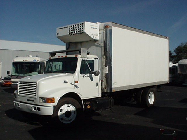 1998 INTERNATIONAL 4700 DT 466E DIESEL 18FT REFER BOX FOR SALE Used RV Parts 