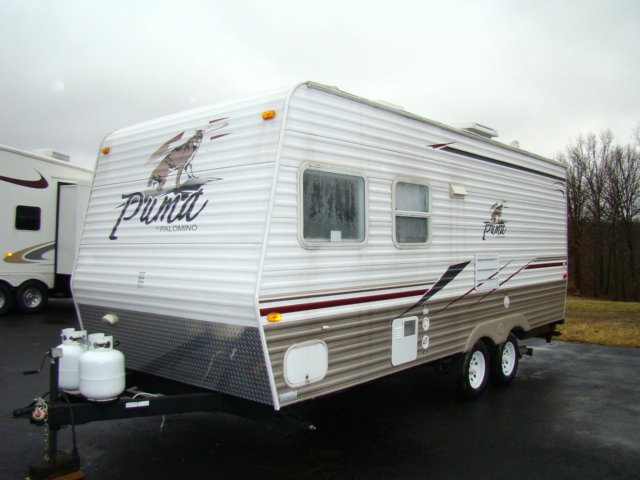 2007 PUMA 19FT USED TRAVEL TRAILER BY PALOMINO FOR SALE Salvage RV Parts 