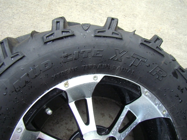 ITP TIRES AND WHEELS USED FOR SALE ( LIKE NEW ) FITS YAMAHA RHINO Salvage RV Parts 