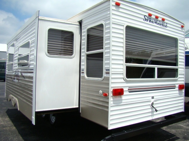 2007 KEYSTONE SPRINGDALE 28FT 1 SLIDE TRAVEL TRAILER FOR SALE Used RV Parts