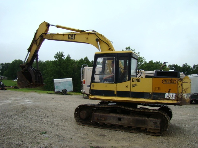 1991 CATERPILLAR E140 CAT EXCAVATOR W/THUMB USED EQUIPMENT FOR SALE Used RV Parts 