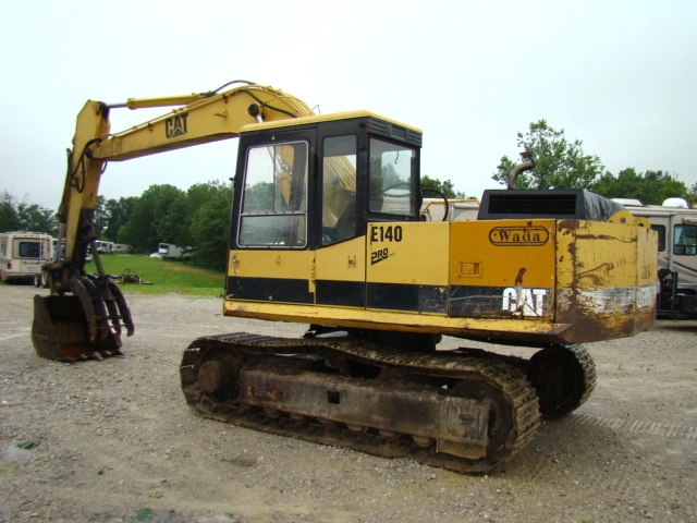 1991 CATERPILLAR E140 CAT EXCAVATOR W/THUMB USED EQUIPMENT FOR SALE Used RV Parts 