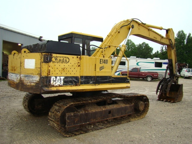 1991 CATERPILLAR E140 CAT EXCAVATOR W/THUMB USED EQUIPMENT FOR SALE Used RV Parts 