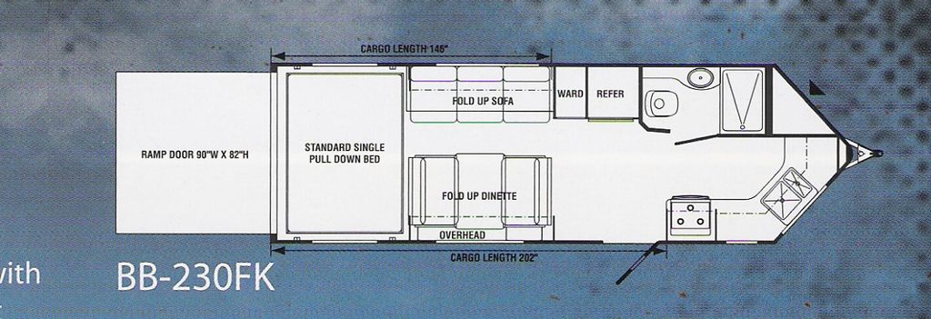 TOY HAULER CAMPER FOR RENT 2007 R-VISION BOOGIE BOX     Used RV Parts 