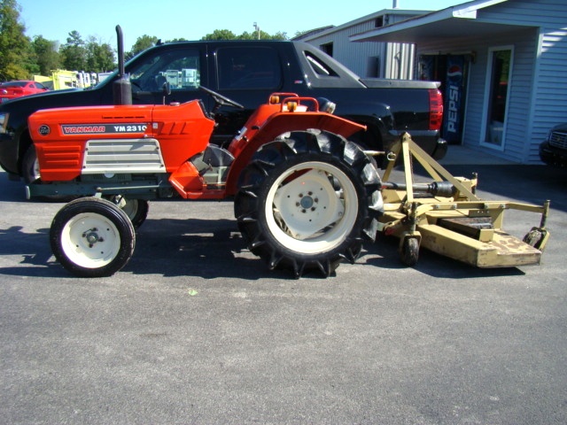 YENMAR YM 2310 TRACTOR WITH 6FT FINISH MOWER USED TRACTOR FOR SALE Used RV Parts 