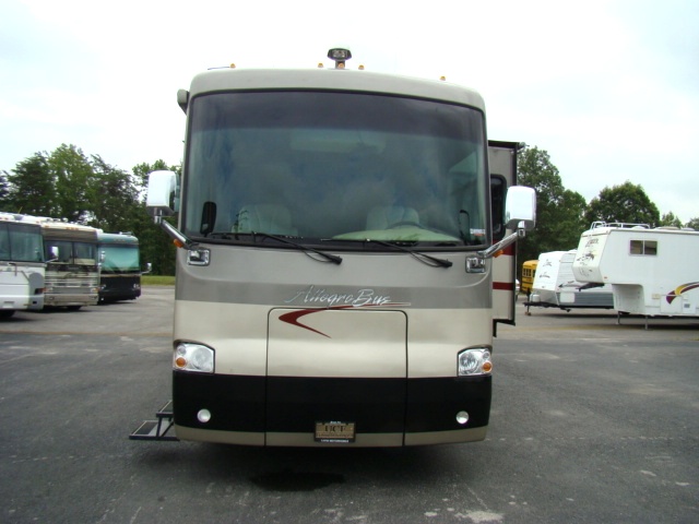 2005 ALLEGRO BUS 40DP DIESEL MOTORHOME 40FT 2-SLIDE SALVAGE / DAMAGED FOR SALE Used RV Parts 