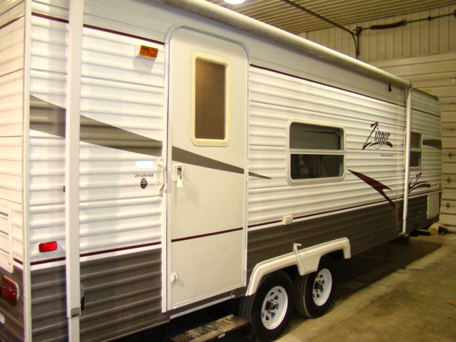 2006 CROSSROADS ZINGER TRAVEL TRAILER FOR SALE 26FT 1-SILDE OUT Used RV Parts 