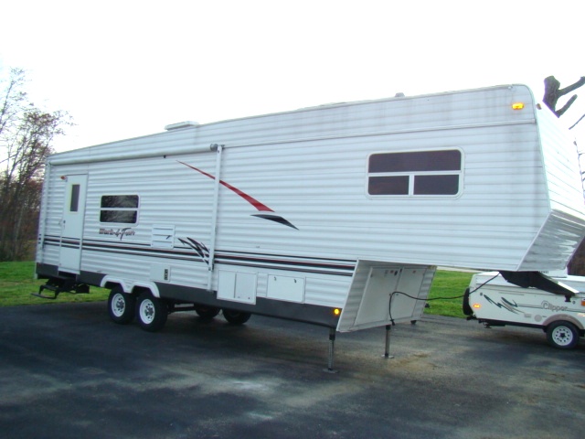 2005 TL INDUSTRIES FIFTHWHEEL 32FT TOY HAULER FOR SALE Used RV Parts 