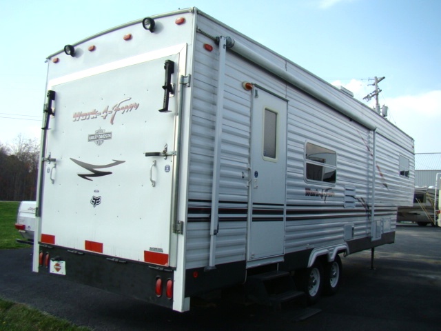 2005 TL INDUSTRIES FIFTHWHEEL 32FT TOY HAULER FOR SALE Used RV Parts 