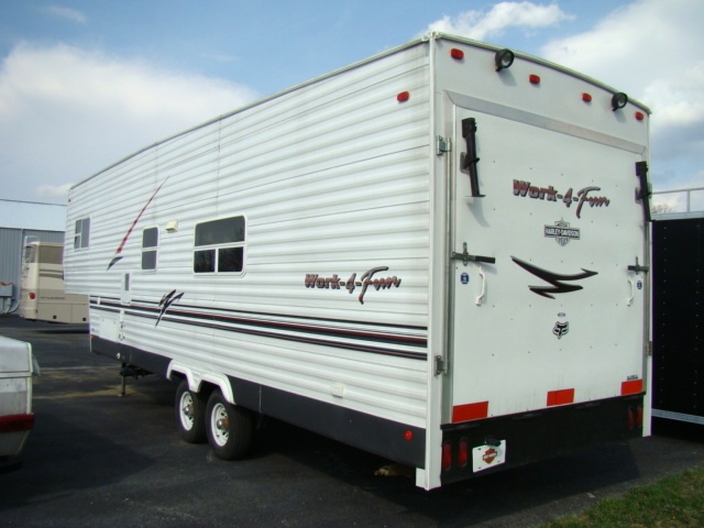 2005 TL INDUSTRIES FIFTHWHEEL 32FT TOY HAULER FOR SALE Used RV Parts 