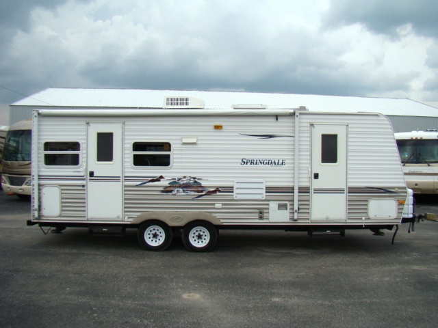 2007 KEYSTONE SPRINGDALE 27FT 1-SLIDE TRAVEL TRAILER   Used RV Parts 