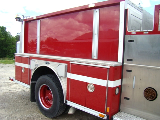 2001 E-ONE PUMPER FIRE TRUCK SPARTAN CHASSIS FOR SALE Used RV Parts 
