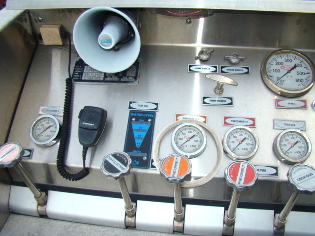 2001 E-ONE PUMPER FIRE TRUCK SPARTAN CHASSIS FOR SALE Used RV Parts 