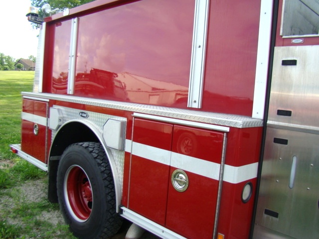2001 E-ONE PUMPER FIRE TRUCK SPARTAN CHASSIS FOR SALE Used RV Parts 