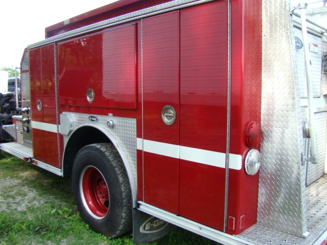2001 E-ONE PUMPER FIRE TRUCK SPARTAN CHASSIS FOR SALE Used RV Parts 