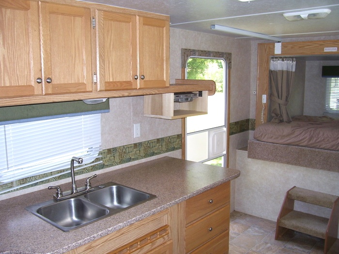 Salvage RV Parts 2007 AMERICAMP 32FT 2SLIDE TRAVEL TRAILERS FOR SALE RVs Campers Motorhomes