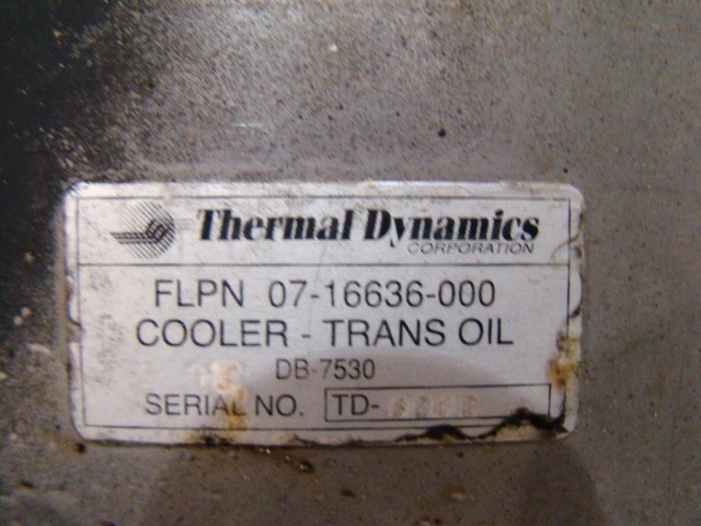 TRANSMISSION COOLER THERMAL DYNAMICS FOR ALLISON TRANSMISSION FOR SALE Salvage RV Parts 