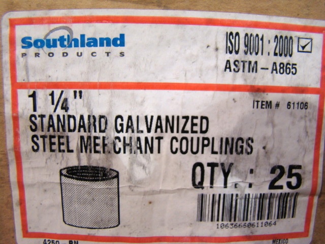 STEEL FITTINGS MIDLAND MERCHANT - COUPLING, ELBOWS AND TEE'S FOR SALE                             Salvage RV Parts 