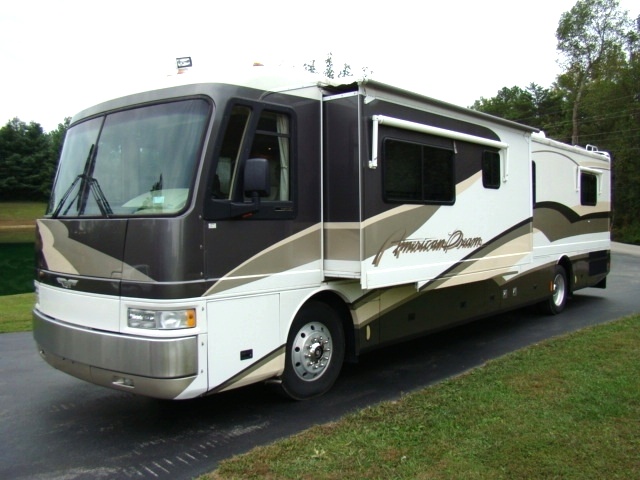 1997 AMERICAN DREAM 40VS 40FT 1 SLIDE MOTORHOME FOR SALE Salvage RV Parts.