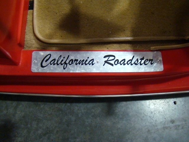 CALIFORNIA ROADSTER FOR SALE  ** RED ** Used RV Parts 