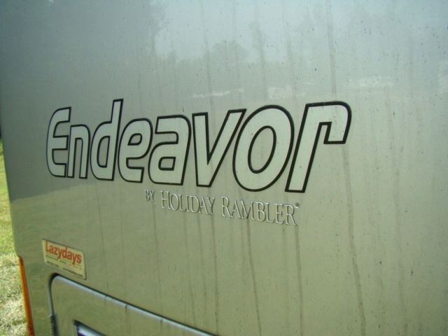 2004 HOILDAY RAMBLER FIBERGLASS REAR CAP FOR SALE - MOTORHOME DISMANTLER Salvage RV Parts 