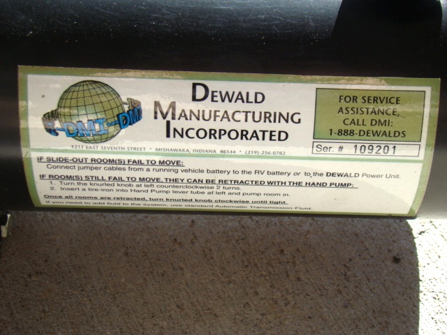 Used Dewald Hydraulic Pump p/n OK21500S  Salvage RV Parts 