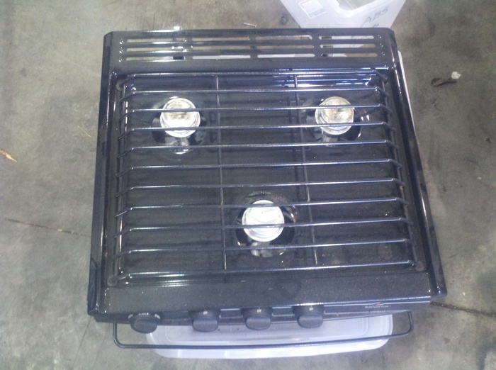 Used LP Gas Cook Top Salvage RV Parts 