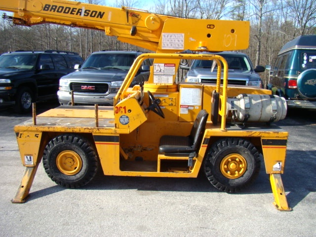 BRODERSON IC 35 - 2B MOBILE CRANE FOR SALE  Salvage RV Parts 