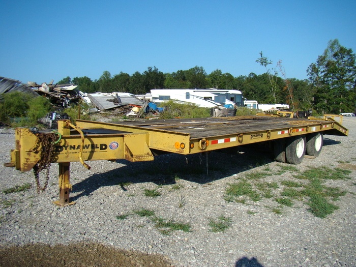 Salvage RV Parts 20 FT DYNAWELD EQUIPMENT TRAILER YEAR-2000.FOR SALE ...