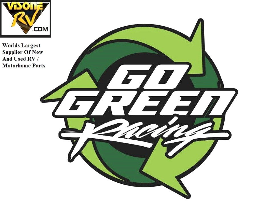 Las Vegas Motor Speedway. Visone RV Parts Sponsors Go Green Racing  Salvage RV Parts 
