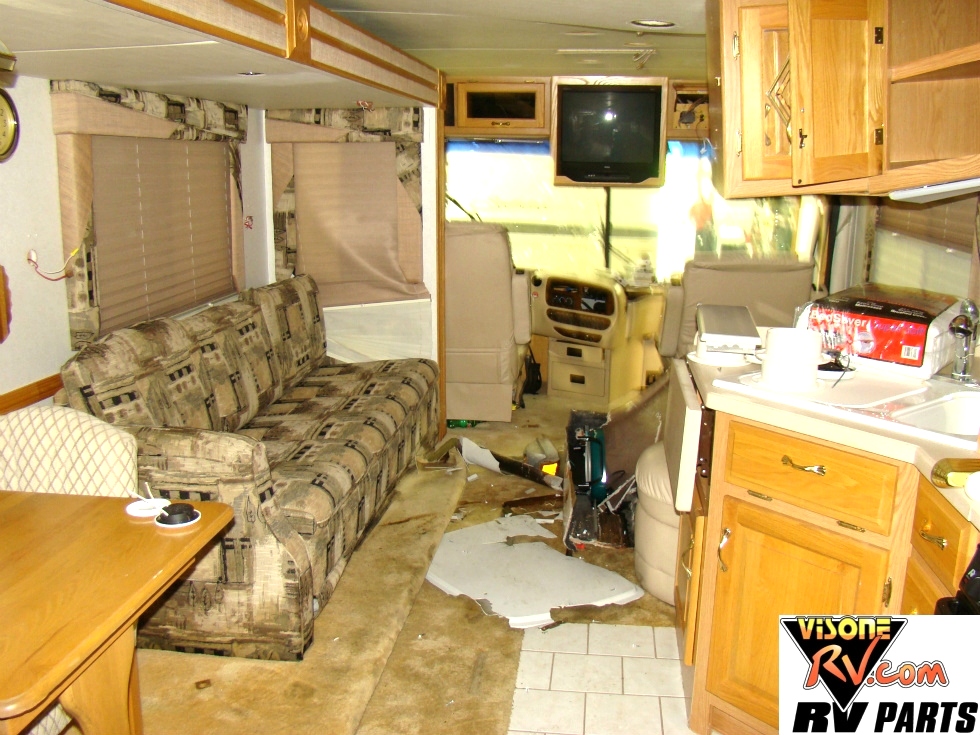 2001 NEWMAR DUTCH STAR MOTORHOME RV PARTS. CAT 3126 DIESEL ENGINE, ALLISON AUTOMATIC TRANSMISSION FOR SALE. NEWMAR CARGO DOORS, FRONT AND REAR CAPS. C Salvage RV Parts 